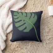 モンステラ葉 クッション (ブランケット)