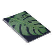 モンステラ葉 ノートブック (右側)