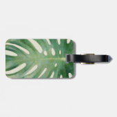 モンステラ葉 ラゲッジタグ (裏面横)