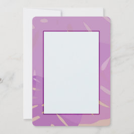 モンステラ アブストラクト インビテーションズ 招待状