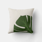 モンステラ クッション (裏面)