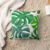 モンステラ クッション (ブランケット)