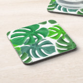 モンステラ コースター (左側)