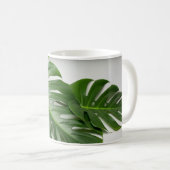 モンステラ デュオ: 自然の芸術 コーヒーマグカップ (正面右)