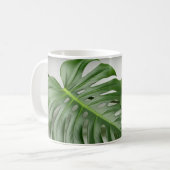 モンステラ デュオ: 自然の芸術 コーヒーマグカップ (正面左)