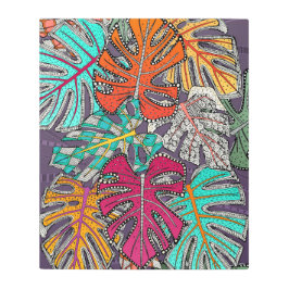 モンステラ・デリiosa メタルプリント