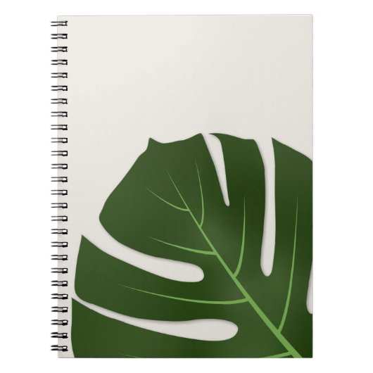モンステラ ノートブック (正面)