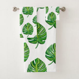 モンステラ バスタオルセット