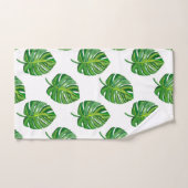 モンステラ バスタオルセット (ハンドタオル)