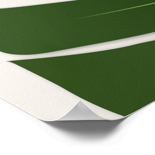 モンステラ ポスター (角)