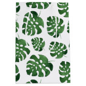 モンステラ ミディアムペーパーバッグ (正面)