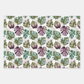 モンステラ ラッピングペーパーシート (正面3)