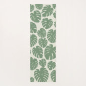 モンステラ – 緑 ヨガマット (裏面)