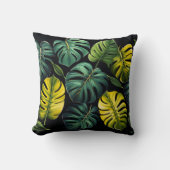 モンステ葉ラ クッション (正面)