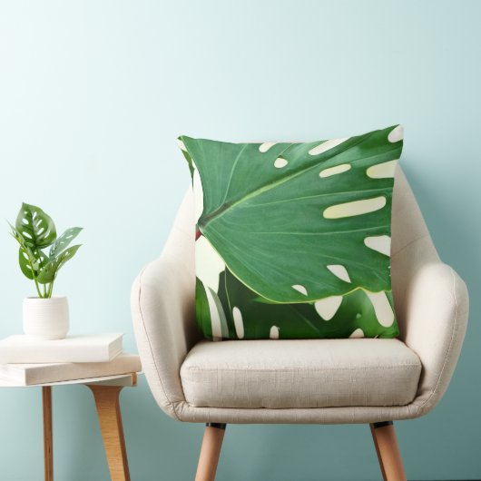 モンステ葉ラ クッション (椅子)