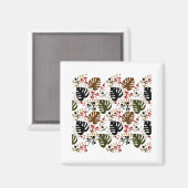 モンステ葉ラ・トウィッグ マグネット (正面/裏面)