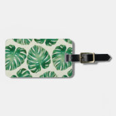 モンステ葉ラ ラゲッジタグ (正面横)