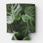 モンステ葉ラ、豪華な熱帯レイアウト。 缶クーラー (裏面)