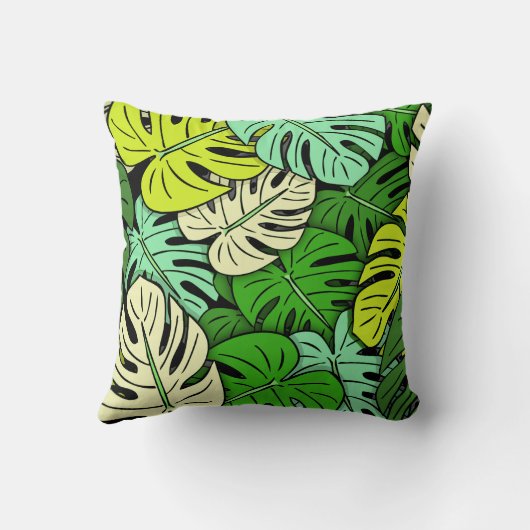 モンステ葉ラ#3 クッション (裏面)