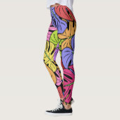 モンステ葉ラ#5 レギンス (左)