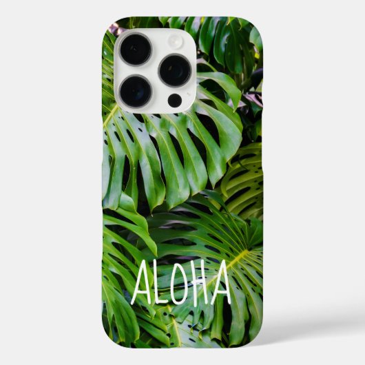 モンステ葉ラ、Limahuli Gardens、カウアイ、ハワイC Case-Mate iPhoneケース (裏面)