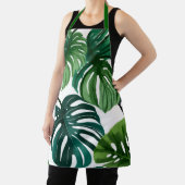 モンステ離れラウォーターモダンカラー植物芸術 エプロン (インサイチュ)