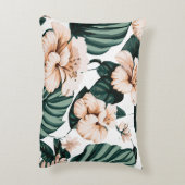 モンステ離れラハイビスカス アクセントクッション (裏面(縦))