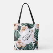 モンステ離れラハイビスカス トートバッグ (裏面)