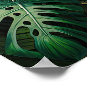 モンステ離れラプリントポスター ポスター (角)