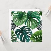 モンステ離れラ | シンプルモダン水の色 カード (正面/裏面インサイチュ)