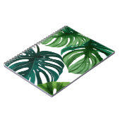 モンステ離れラ | シンプルモダン水の色 ノートブック (左側)