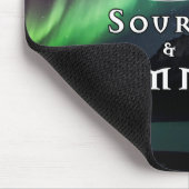 モンストランス・ソース&サミットオーロラボレリス マウスパッド (コーナー)