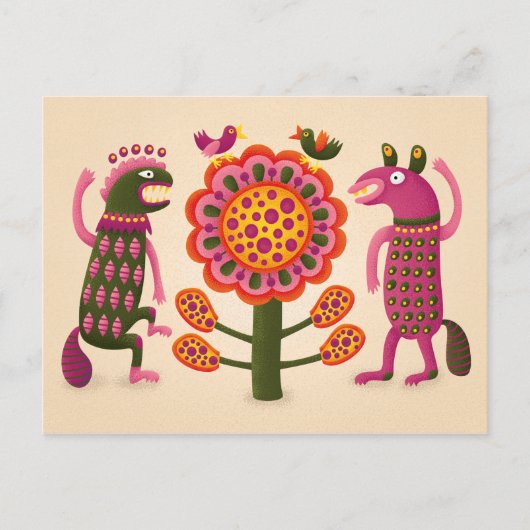 モンストリッシモ葉書3 ポストカード (正面)