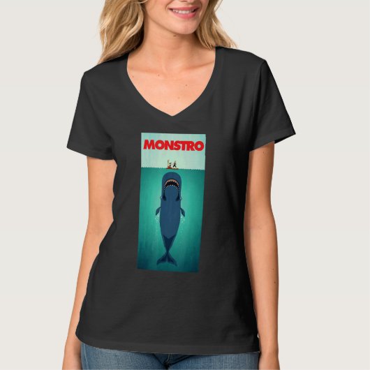 モンストロクジラ Tシャツ (正面)