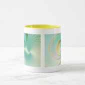 モンスーン – フラクタルマグカップ マグカップ (中央)