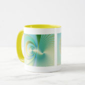 モンスーン – フラクタルマグカップ マグカップ (正面左)