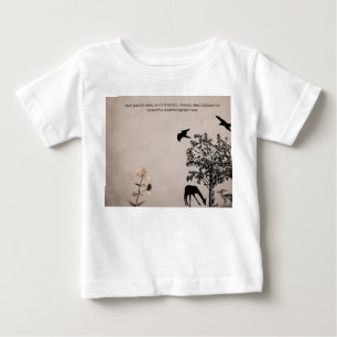 モンスーン(天候)に関する美しい言葉やフレーズ ベビーTシャツ