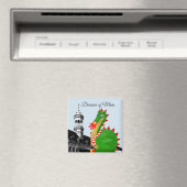 モンス- DoudouのDucasse -ベルギーからの記念品 マグネット (インサイチュ (食洗機))