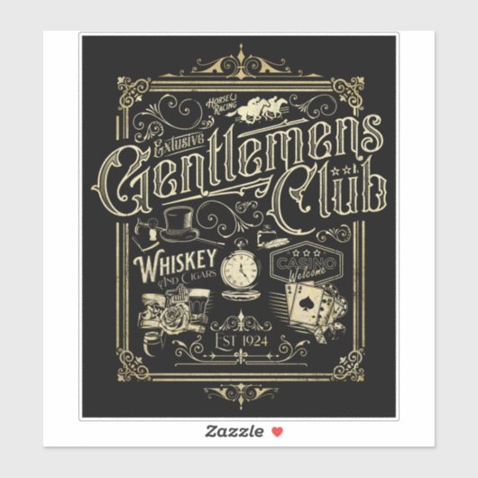 モンズクラブレトロ シール (シート)