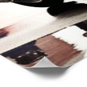 モンズスクーター、ユニオン・ジャック、ブライトン、パーカ ポスター (角)