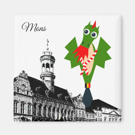 モンズ – ドゥドゥ・デュカスの街 マグネット