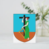 モンセラットコートオブアームズ ポストカード (スタンド正面)