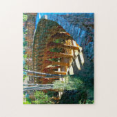 モンセラットパークバルセロナ。 ジグソーパズル (縦)