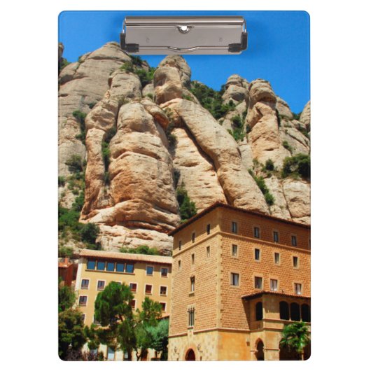モンセラット修道院 カタルーニャ州 スペイン クリップボード (正面)