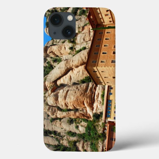 モンセラット修道院、カタルーニャ州、スペイン Case-Mate iPhoneケース (裏面)