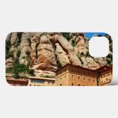 モンセラット修道院、カタルーニャ州、スペイン Case-Mate iPhoneケース (裏面 (横))