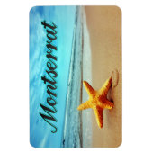 モンセラトのヒトデ マグネット (縦)