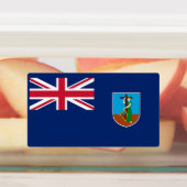 モンセラト国旗 ラベル (貼付)