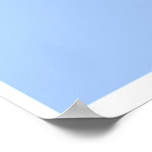 モンセラト海の地形図カリブの面 ポスター (角)