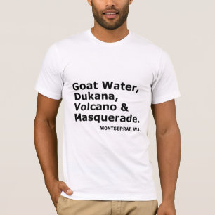 モンセラートのベストを祝って下さい Tシャツ